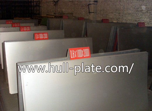 RINA E40 hull steel plate